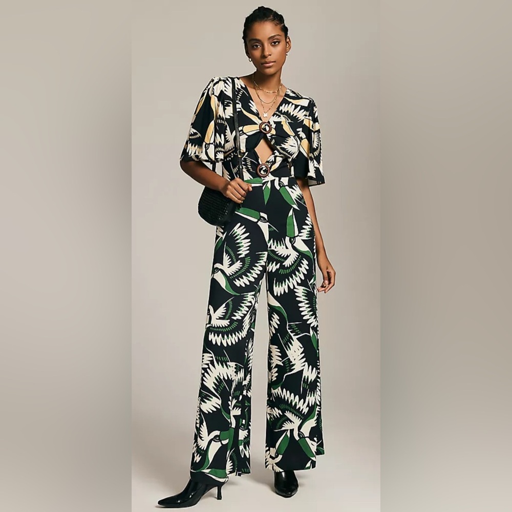 NWT - Farm Rio for Anthropologie Jumpsuit